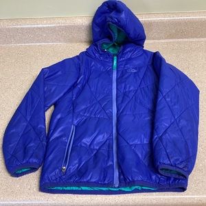 Llbean girls primaloft coat